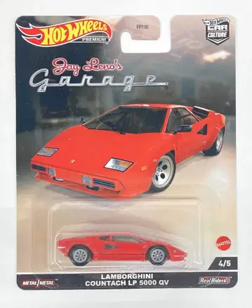 MATTEL HOTWHEELS Jay Leno's Garage HCK09 람보르기니 카운타크 LP 5000 QV 4/5