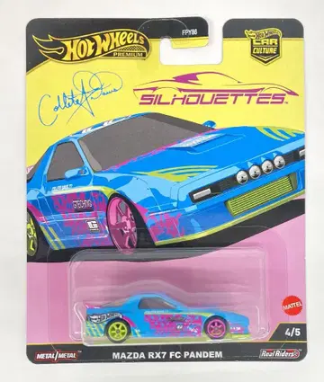 MATTEL HOTWHEELS SILHOUETTES JBK60 MAZDA RX-7 FC PANDEM 4/5