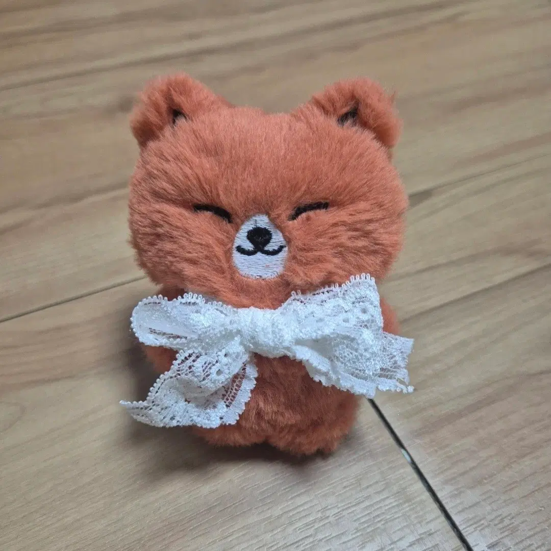 털찐이 주황 여우 인형