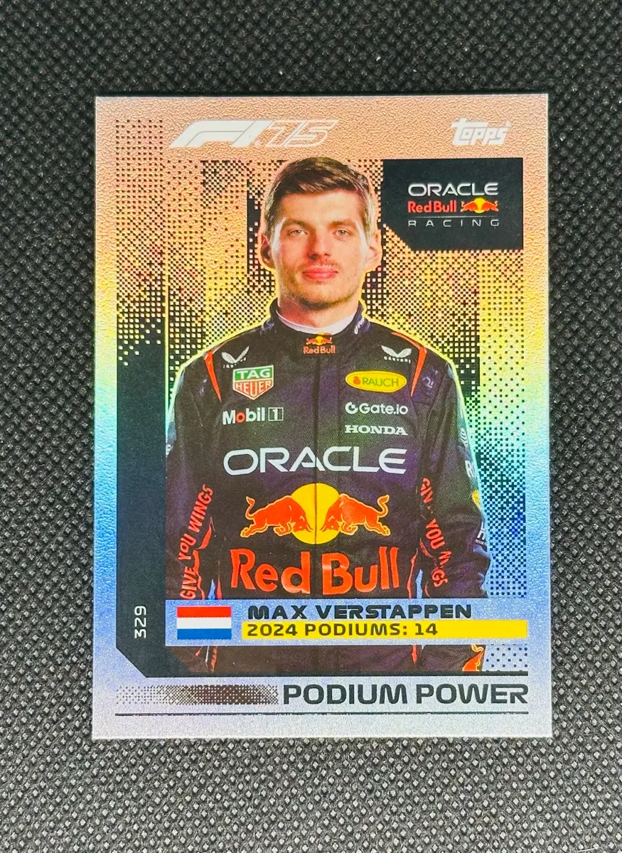 2025 탑스 f1 터보 어택 막스 베르스타펜 카드
