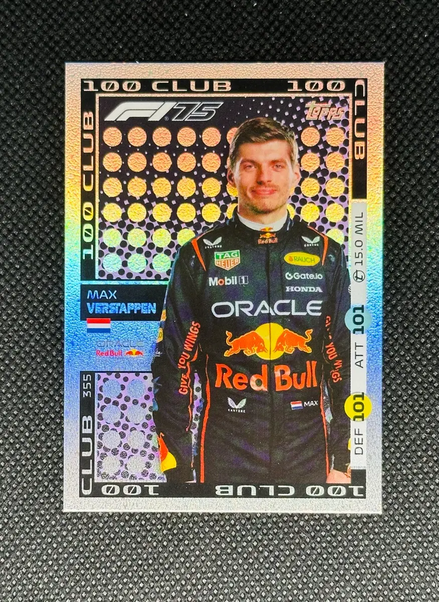 2025 탑스 f1 터보 어택 막스 베르스타펜 카드