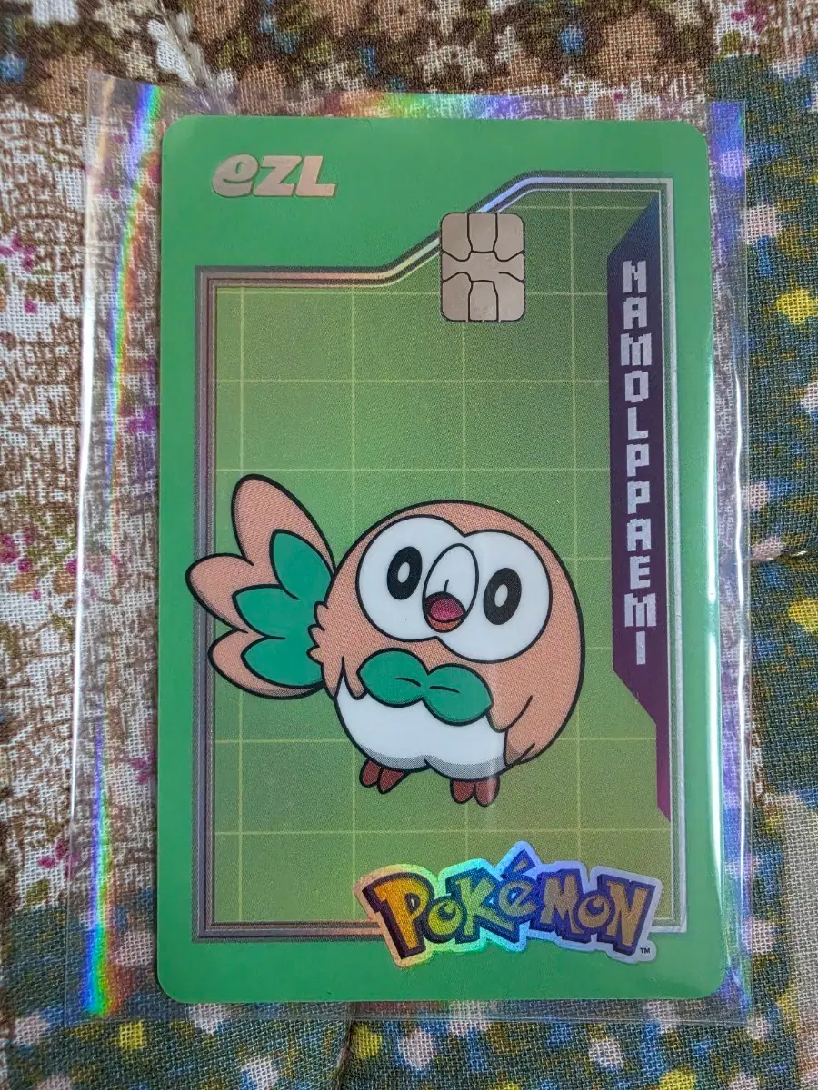 포켓몬 30주년 이즐 나몰빼미 EZL 교통카드