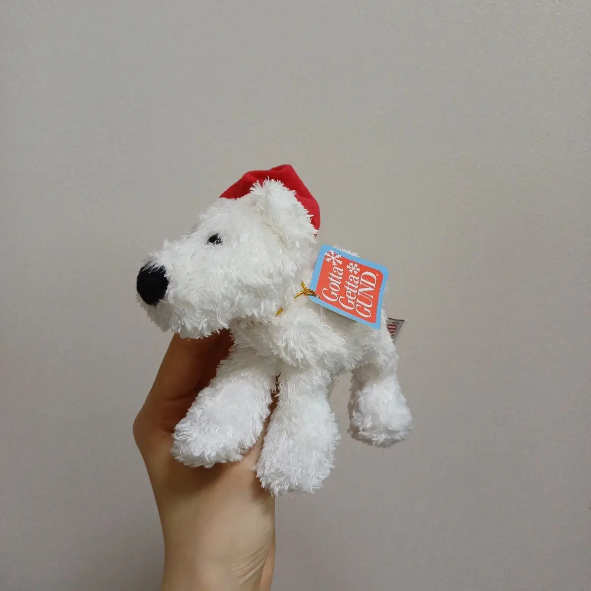 GUND 건드 강아지 크리스마스 인형