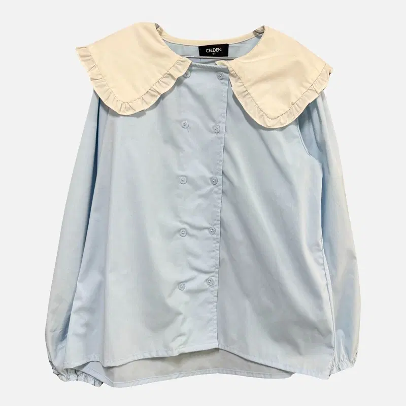 셀덴 라이트 블루 키즈 블라우스 150 N7983