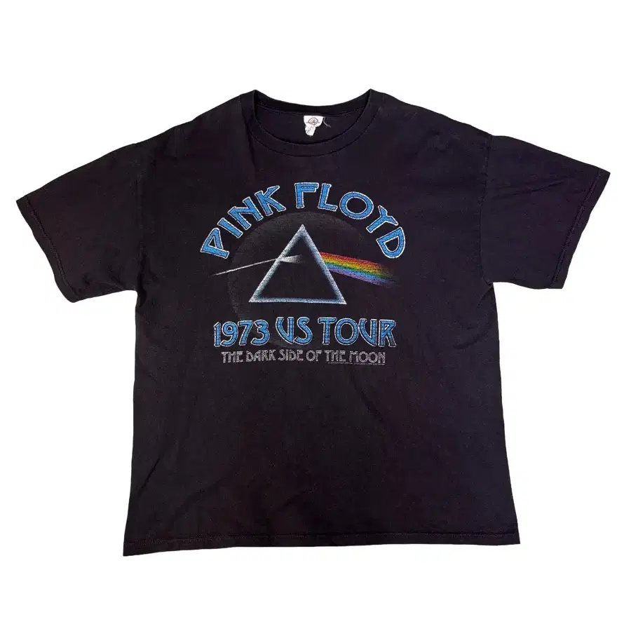 빈티지 핑크플로이드 PINK FLOYD US TOUR 1973 밴드 투어티 L