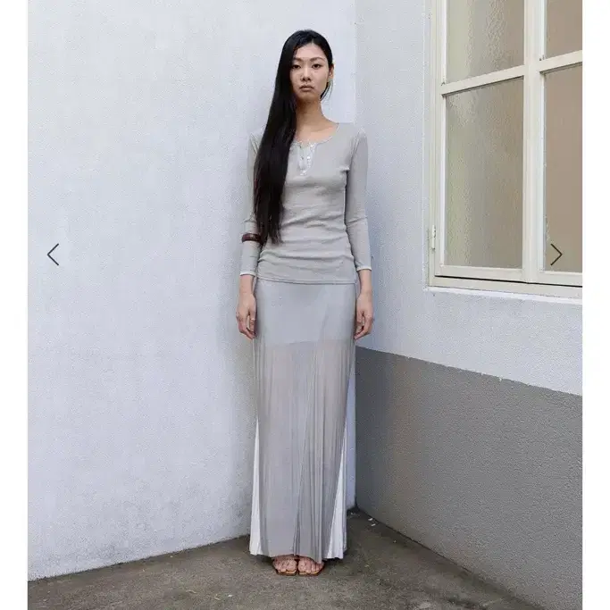퍼스널랭귀지 드롭 스커트 II 택달린 상품