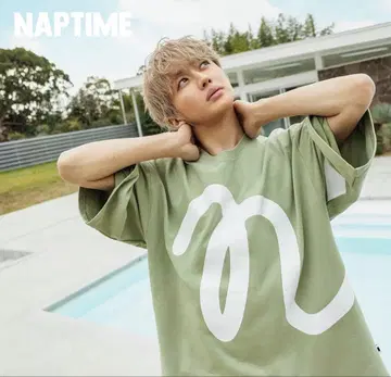 [미개봉 새상품] naptime BIGT셔츠 카키 L사이즈