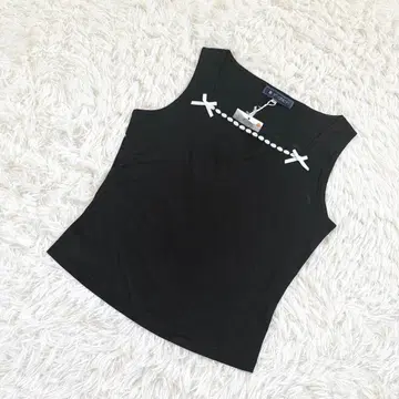 엠즈 그레이시 리본 모티브 슬리브리스 상의