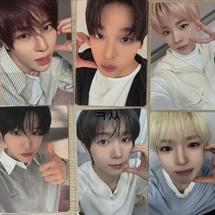 엔시티위시 팝마치 4.0 미공포 칼러 폴라 포카