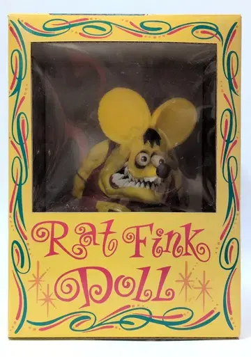 MOON OF JAPAN RATFINK FEVER RATFINK DOLL YELLOW/RED