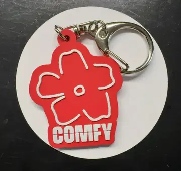 Da-iCE 이와오카 토오루 COMFY 플라워 키체인 (Red)