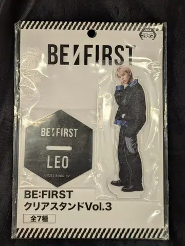 BE:FIRST SEGA LEO 클리어 스탠드 Vol.3
