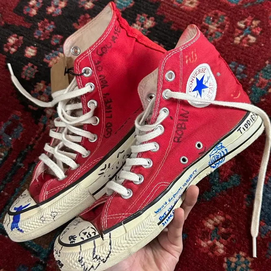 [260] 80's OG USA Made 빈티지 컨버스 척테일러 사이드 스티치