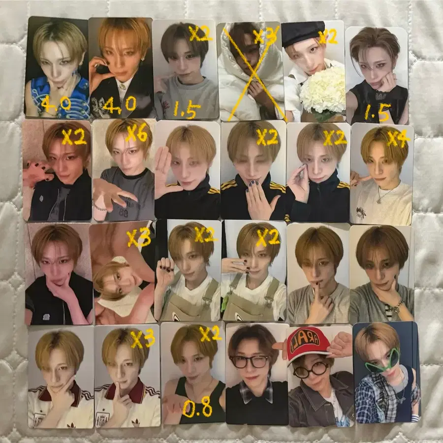 엑스러브 하루 미공포 포토카드 양도 xlov photocard sell