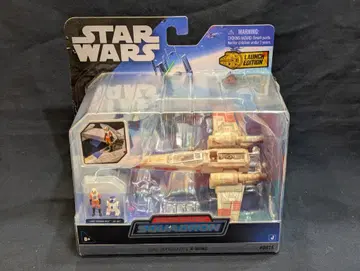 JAZWARES SERIES 1 / MICRO GALAXY SQUADRON LUKE SKYWALKERS X-WING / LAUNCH EDITION 0015