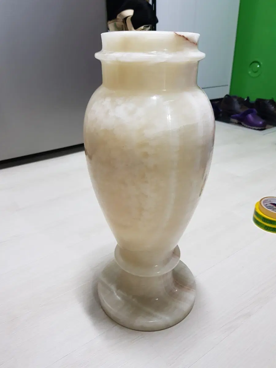대형옥돌화병