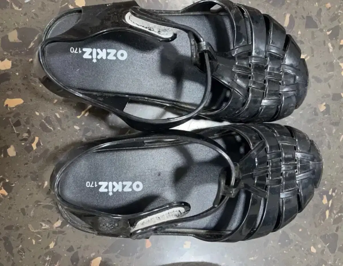 오즈키즈 샌들 블랙 170