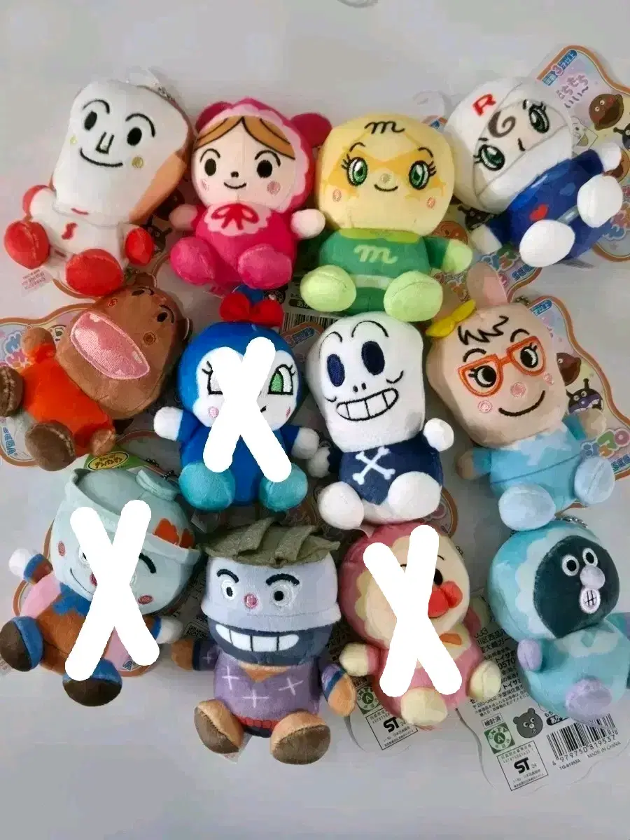 호빵맨 모찌모찌 인형