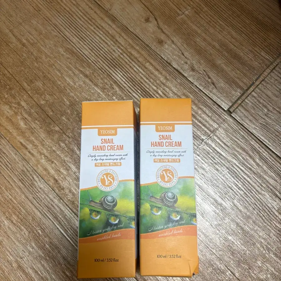 여심 스네일 핸드크림 100ml 2개