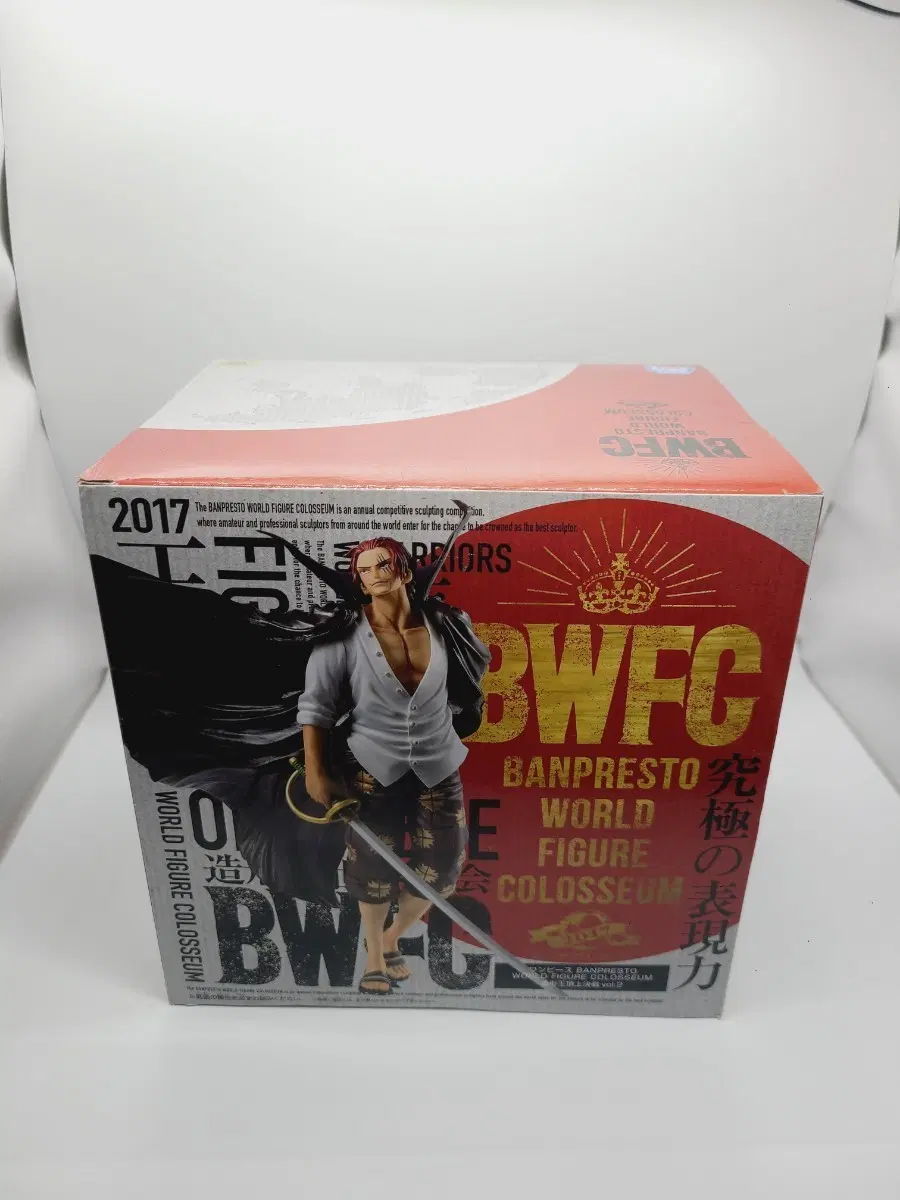반프레스토 BWFC 원피스 조형왕 정상결전 샹크스