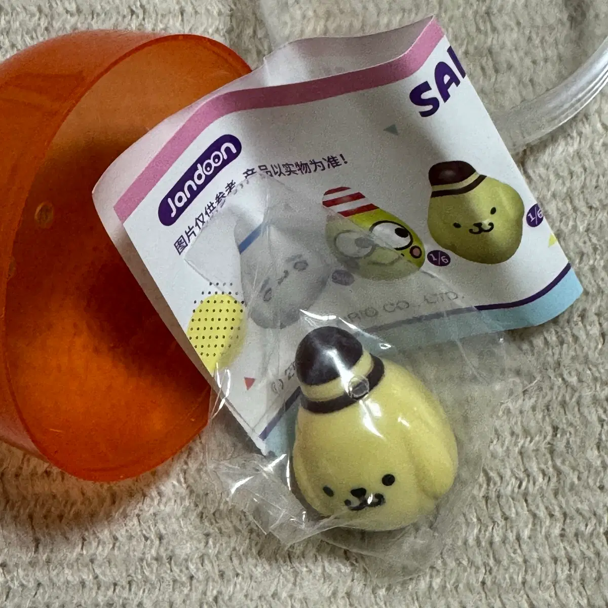 산리오 볼링 클럽 시리즈 가챠 폼폼푸린