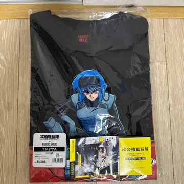 공각기동대 GEEKS RULE 티셔츠 A M 사이즈 vol.01 블랙