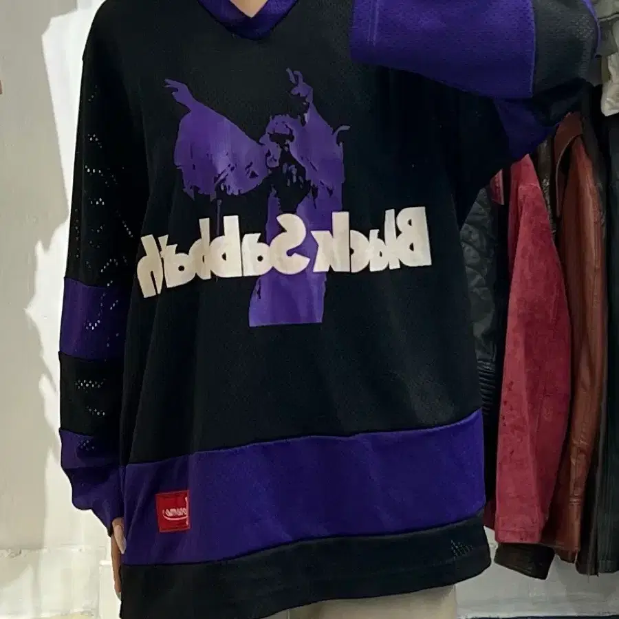 Supreme 슈프림x 블랙 사바스 져지 슬리브