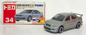 타미힐피거 토미카 빨간색 상자 중국산 미쓰비시 랜서 에볼루션 VII GT-A / 신차 씰 부착 34