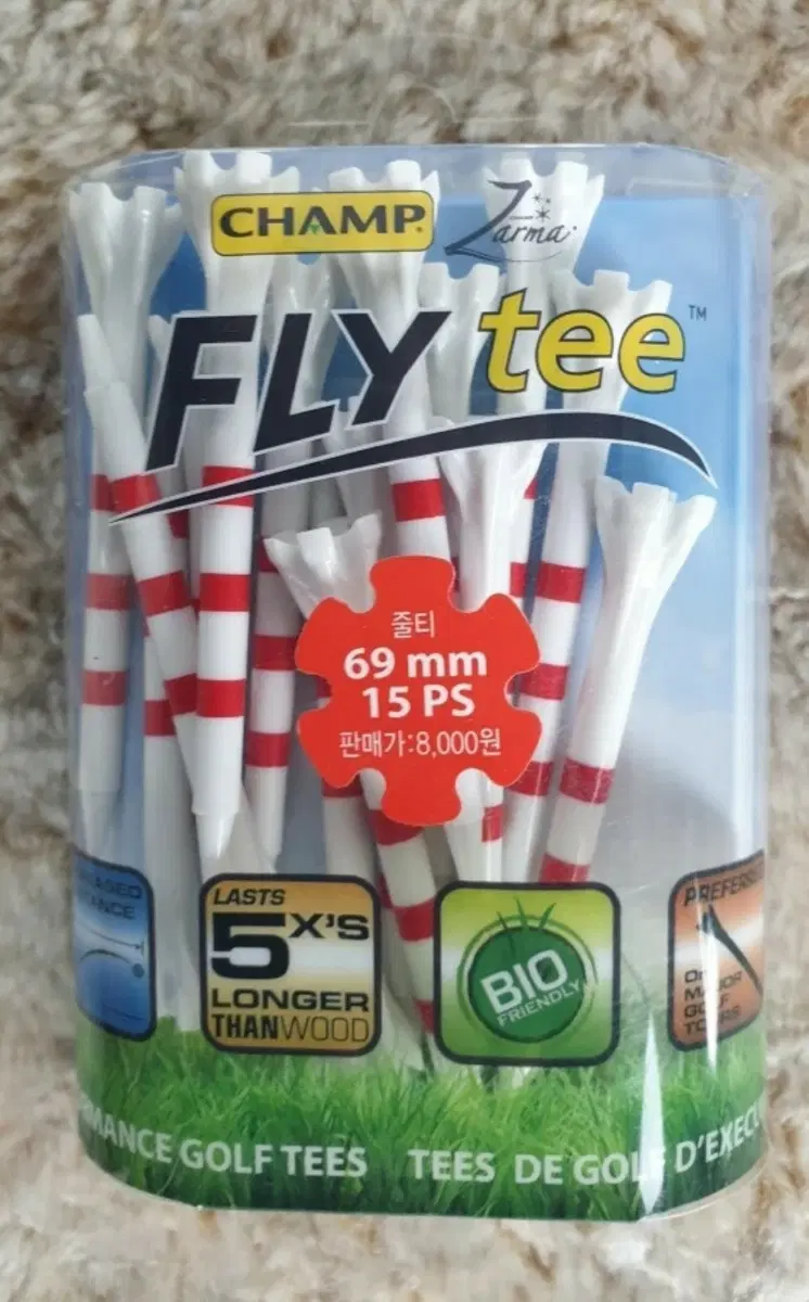 CHAMP ZARMA 골프 FLY Tee 골프티 골프용품