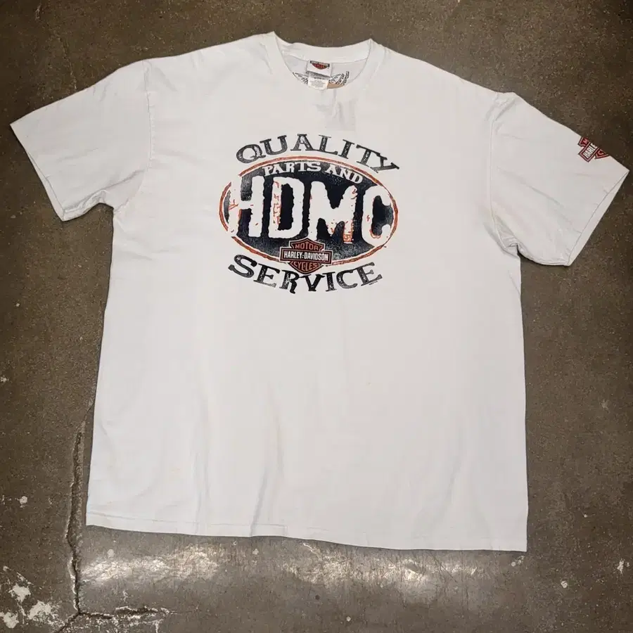 미국빈티지 할리데이비슨 HDMC 프린팅 반팔 티셔츠