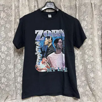 [레어] ZORN RAP 티셔츠 블랙 L