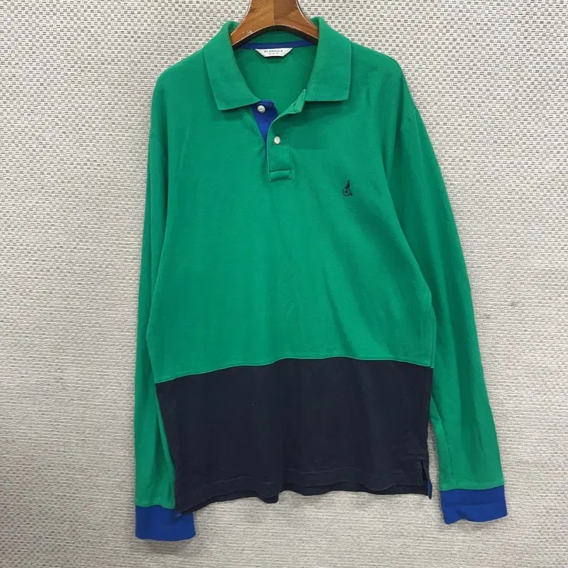 빈폴 슬림핏 긴팔카라티 110 D09405