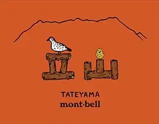 mont-bell 고토치 디자인 T셔츠 타테야마