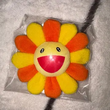 무라카미 다카시 꽃 봉제 인형 키링 카이카이키키