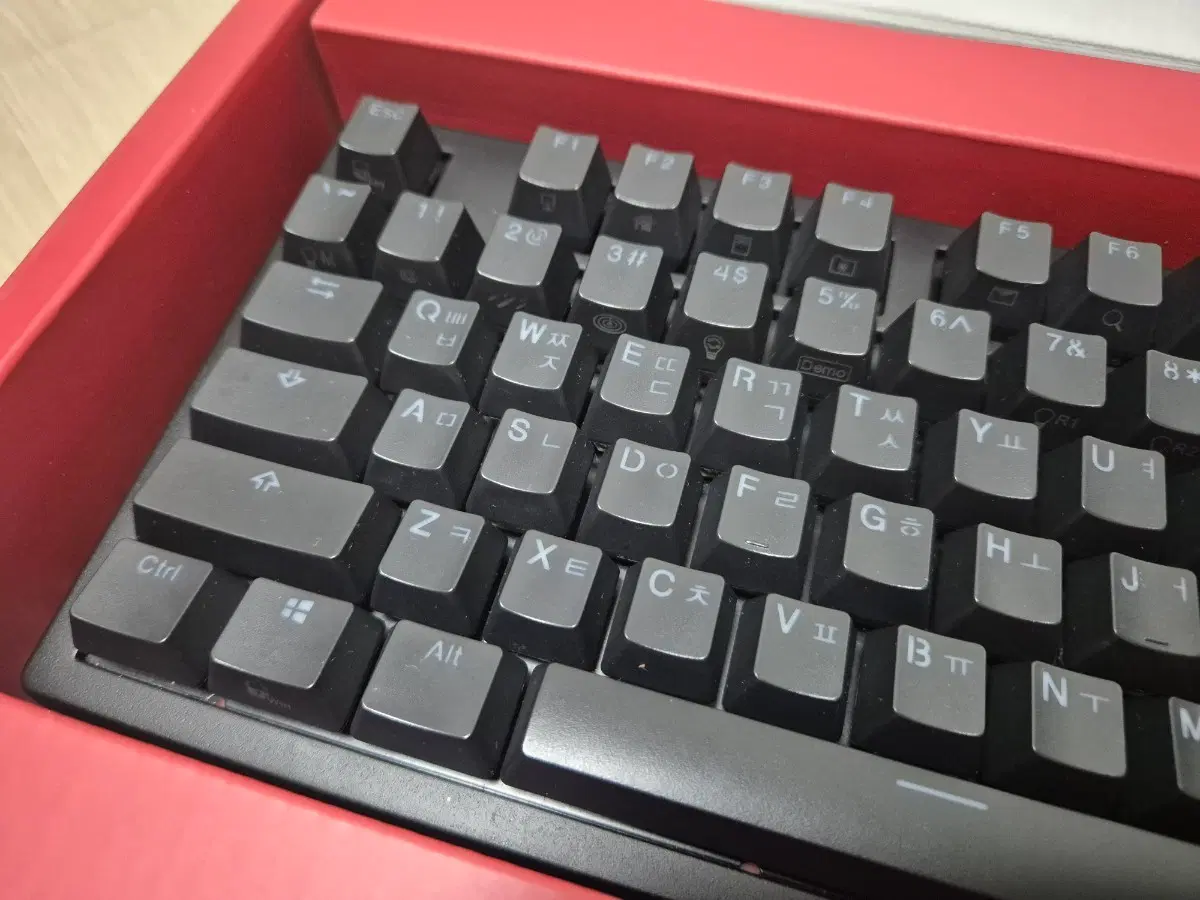 앱코 해커 K995P 무접점 키보드 블랙