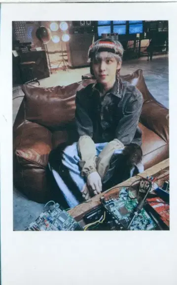 ATEEZ THE WORLD EP.FIN : WILL YUN HO 폴라로이드 카드 PLAT
