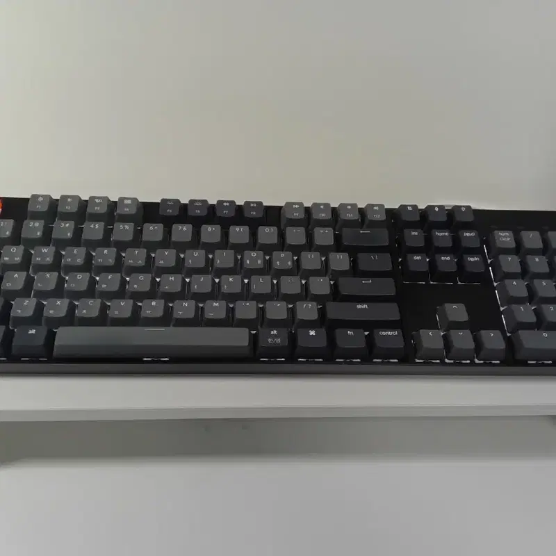 키크론 K10 White LED 적축 풀배열 기계식 키보드 (단품)