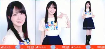 노기자카46 회장 한정판 브로마이드 카키 하루카 한여름 전국 투어 2026 T셔츠 오사카 ver. 컴프