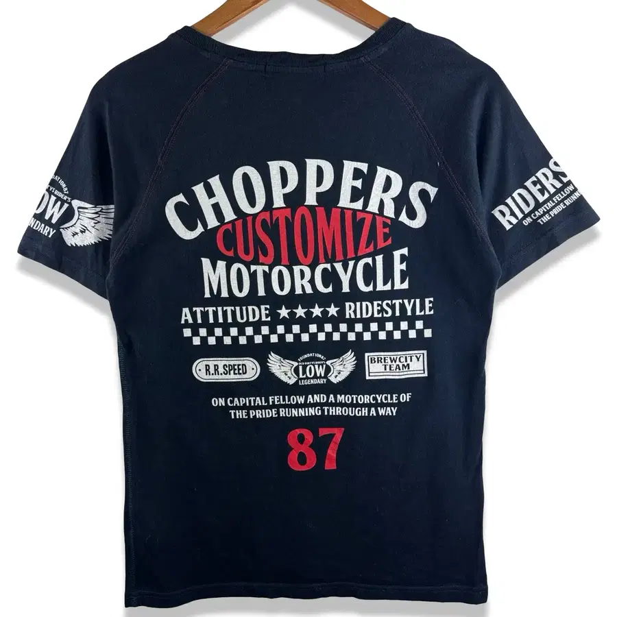 JPN Choppers Customize Motorcycle 티셔츠4569