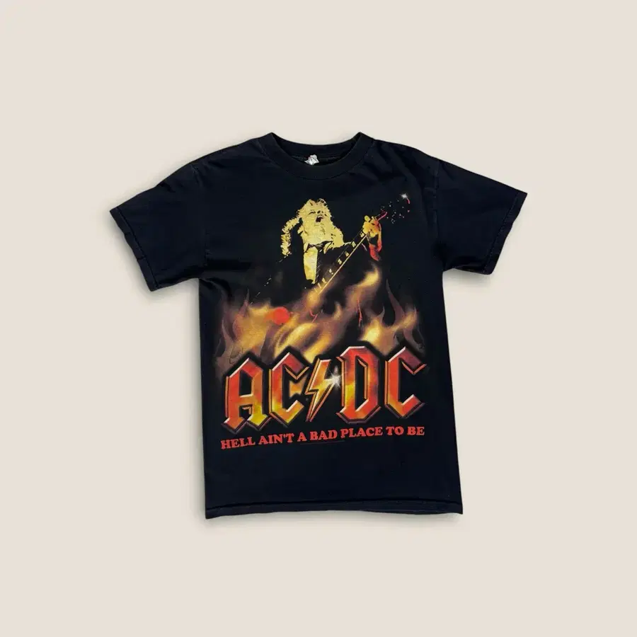 00s AC/DC 락밴드티 S