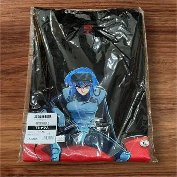 공각기동대 GEEKS RULE vol.01 티셔츠 블랙 XL 사이즈