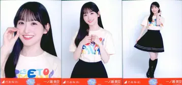 노기자카46 회장 한정판 브로마이드 이치노세 미쿠 한여름 전국 투어 2026 T셔츠 오사카ver. 컴프
