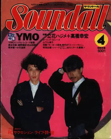 사운드돌 1983년 4월호