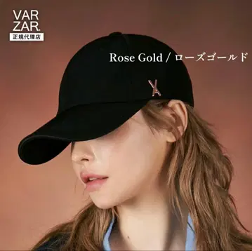 [ VARZAR ] GOLD STUD OVER FIT BALL CAP