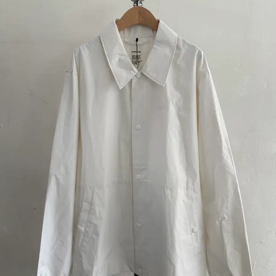 Helmut Lang 헬무트 랭 화이트 코치 자켓