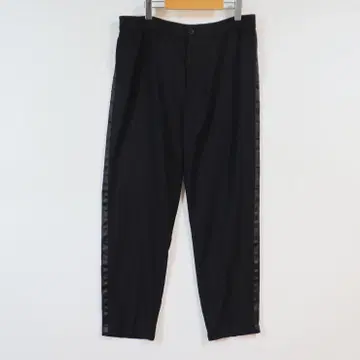 A/X ARMANI EXCHANGE 턱시도 라인 슬랙스 33 블랙 팬츠