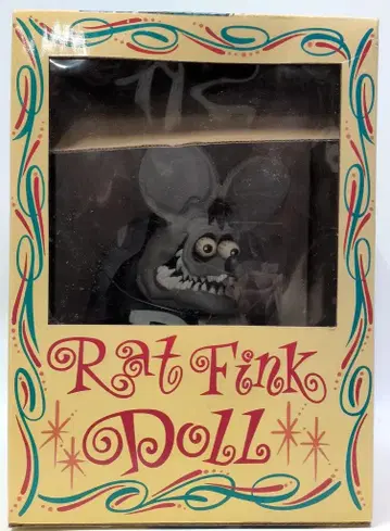 MOON OF JAPAN RATFINK FEVER RATFINK DOLL 그레이 성형/블랙/빨간색