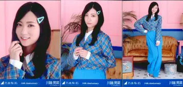 노기자카46 2026년 5월 랜덤 브로마이드 카와바타 아키나 14th Anniversary (14주년 기념) 3장 컴프