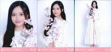 노기자카46 WebShop 한정판 이노우에 나기사 2026.May-IV 벚꽃 컬러 코디 컴프