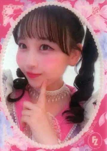 FRUITS ZIPPER KAWAII LAB. 4th Anniversary Special LIVE 마츠모토 카렌 클리어 트레이딩 카드 2